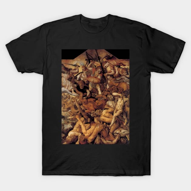 Het gevecht van de opstandige engelen - Frans Floris I T-Shirt by themasters